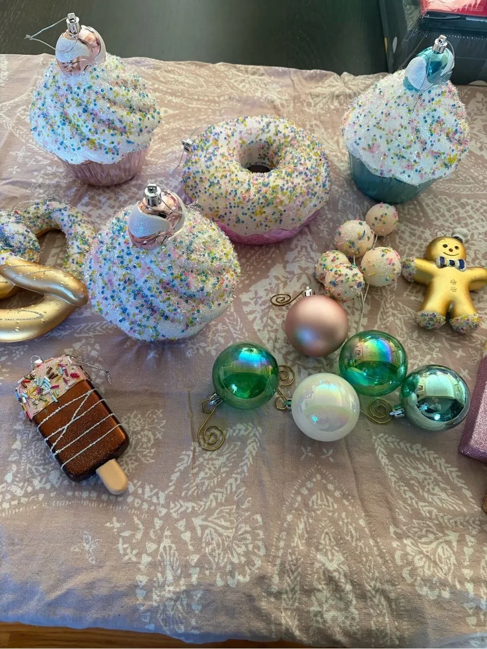 Cupcake Icecream Sweets Ornaments